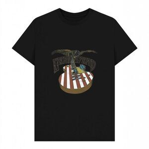 Lynyrd Skynyrd Unisex Adult Guitar T-Shirt / Black